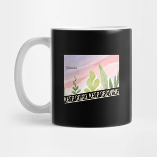 Keep Going, Keep Growing Mug